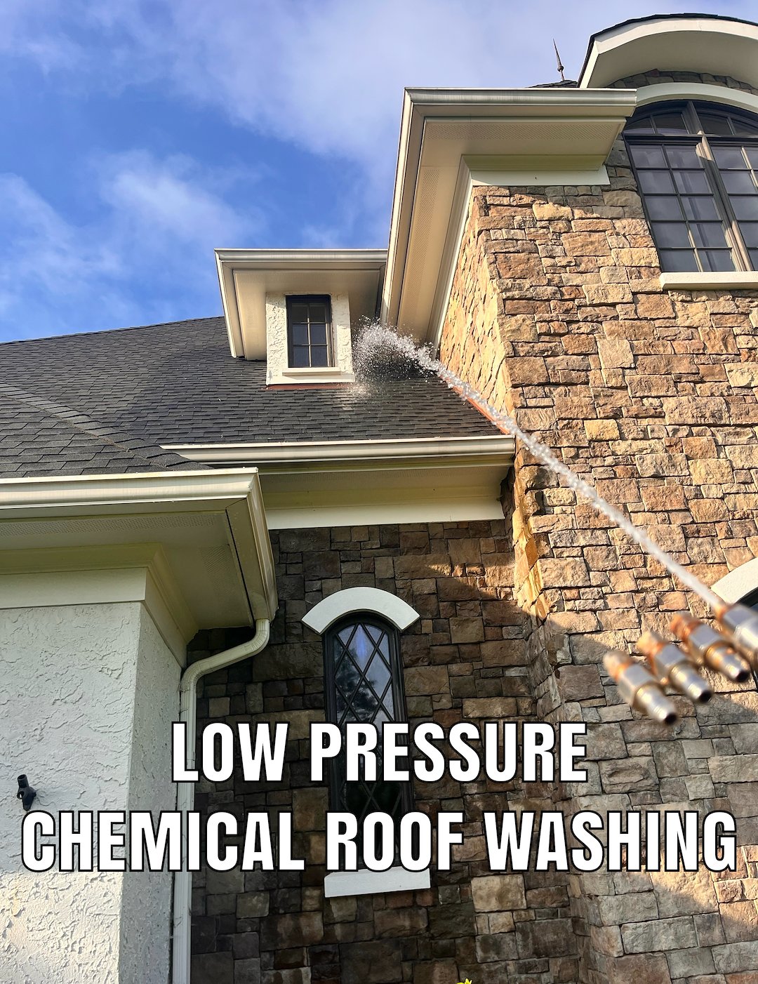 Chemical Roof Cleaning, Davidson NC